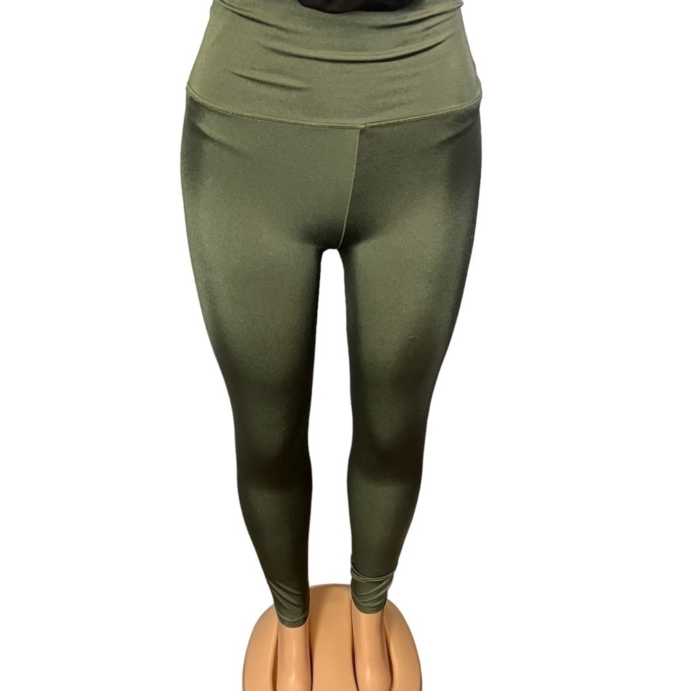 Aerie Chill Play Move Green Leggings - Picture 2 of 8